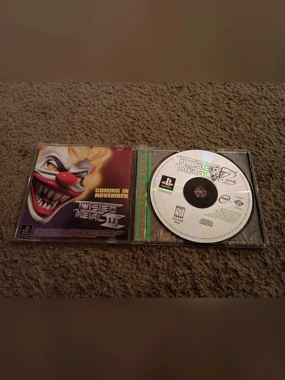 Twisted Metal 2 PlayStation 1 COMPLETE PRE-OWNED